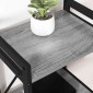vidaXL Ράφι Βιβλίων 40 x 30 x 50 cm Επεξεργασμένο Ξύλο Γκρι sonoma
