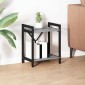 vidaXL Ράφι Βιβλίων 40 x 30 x 50 cm Επεξεργασμένο Ξύλο Γκρι sonoma