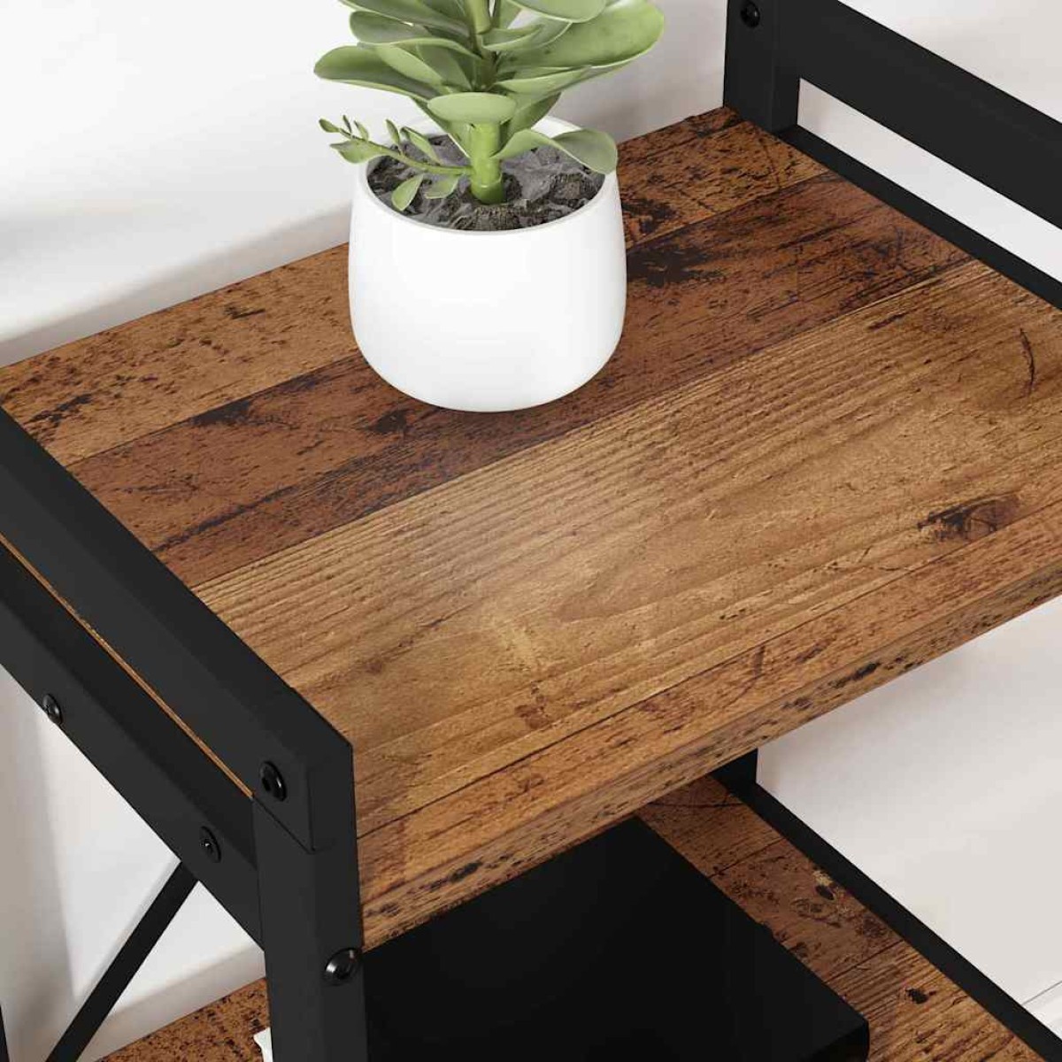 vidaXL Ράφι Βιβλίων 40 x 30 x 50 cm Επεξεργασμένο Ξύλο Παλαιό ξύλο