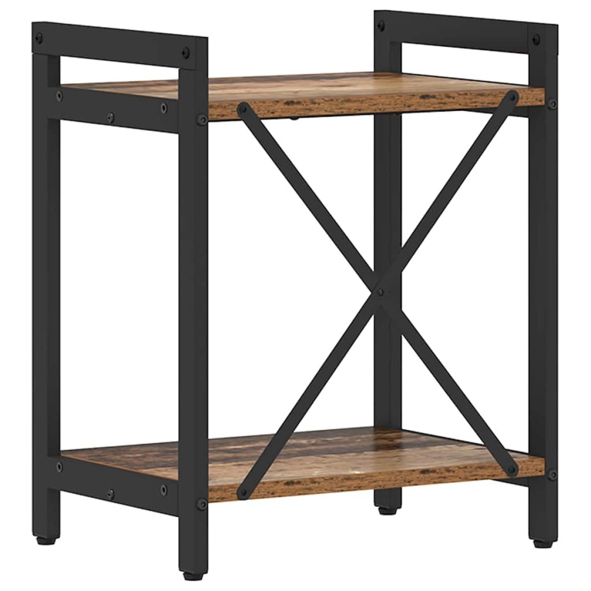 vidaXL Ράφι Βιβλίων 40 x 30 x 50 cm Επεξεργασμένο Ξύλο Παλαιό ξύλο