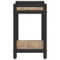vidaXL Ράφι Βιβλίων 40 x 30 x 50 cm Επεξεργασμένο Ξύλο Artisan Oak