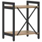 vidaXL Ράφι Βιβλίων 40 x 30 x 50 cm Επεξεργασμένο Ξύλο Artisan Oak