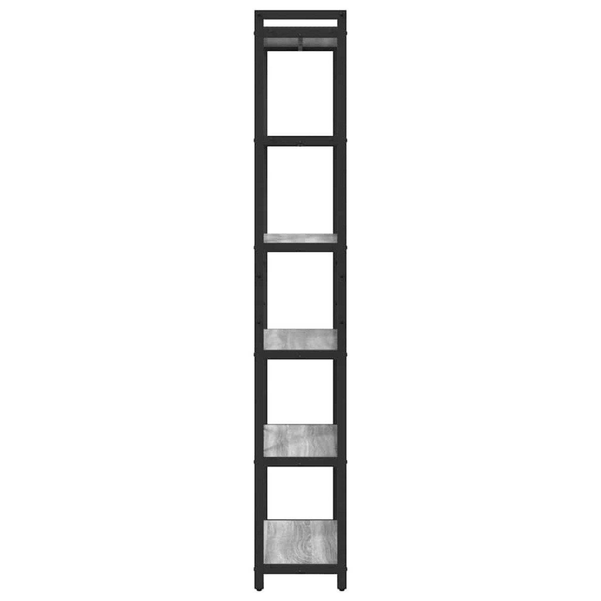vidaXL Ράφι Βιβλίων 60 x 30 x 189,5 εκ Επεξεργασμένο Ξύλο Γκρι sonoma