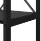 vidaXL Ράφι Βιβλίων 60 x 30 x 155 εκ Επεξεργασμένο Ξύλο Μαύρη Οξυά
