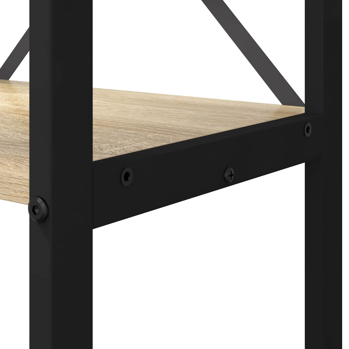 vidaXL Ράφι Βιβλίων 60 x 30 x 155 εκ Επεξεργασμένο Ξύλο Δρύς Sonoma