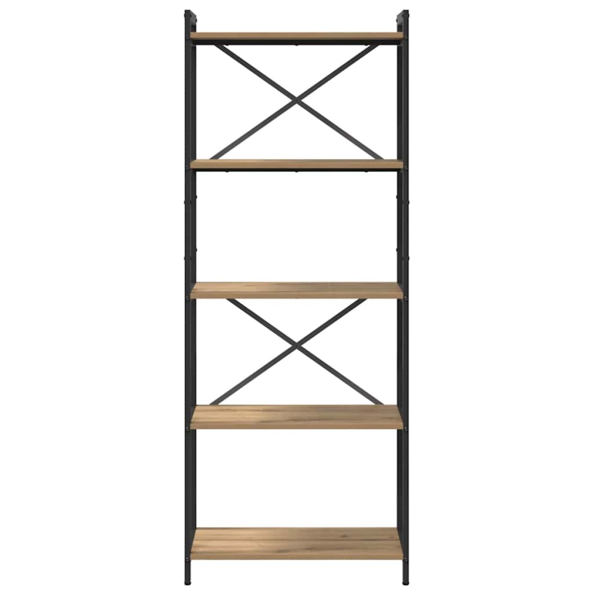 vidaXL Ράφι Βιβλίων 60 x 30 x 155 εκ Επεξεργασμένο Ξύλο Artisan Oak