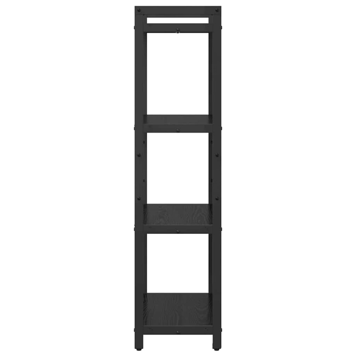 vidaXL Ράφι Βιβλίων 60 x 30 x 120 εκ Επεξεργασμένο Ξύλο Μαύρη Οξυά