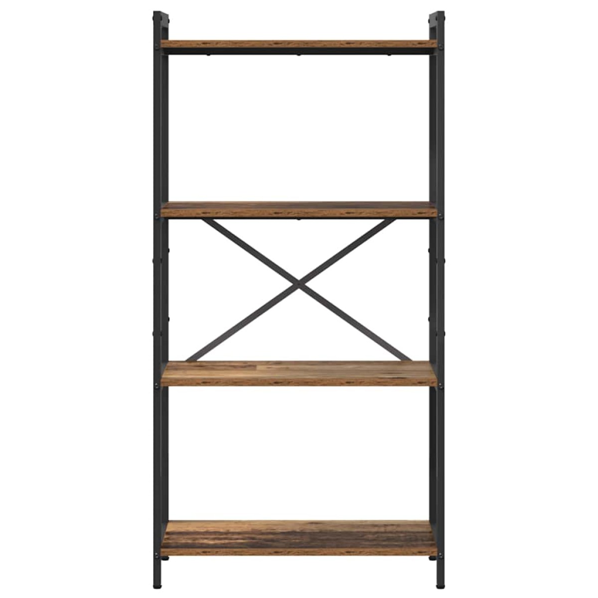 vidaXL Ράφι Βιβλίων 60 x 30 x 120 εκ Επεξεργασμένο Ξύλο Παλαιό ξύλο