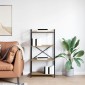 vidaXL Ράφι Βιβλίων 60 x 30 x 120 εκ Επεξεργασμένο Ξύλο Artisan Oak