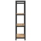 vidaXL Ράφι Βιβλίων 60 x 30 x 120 εκ Επεξεργασμένο Ξύλο Artisan Oak