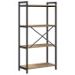 vidaXL Ράφι Βιβλίων 60 x 30 x 120 εκ Επεξεργασμένο Ξύλο Artisan Oak
