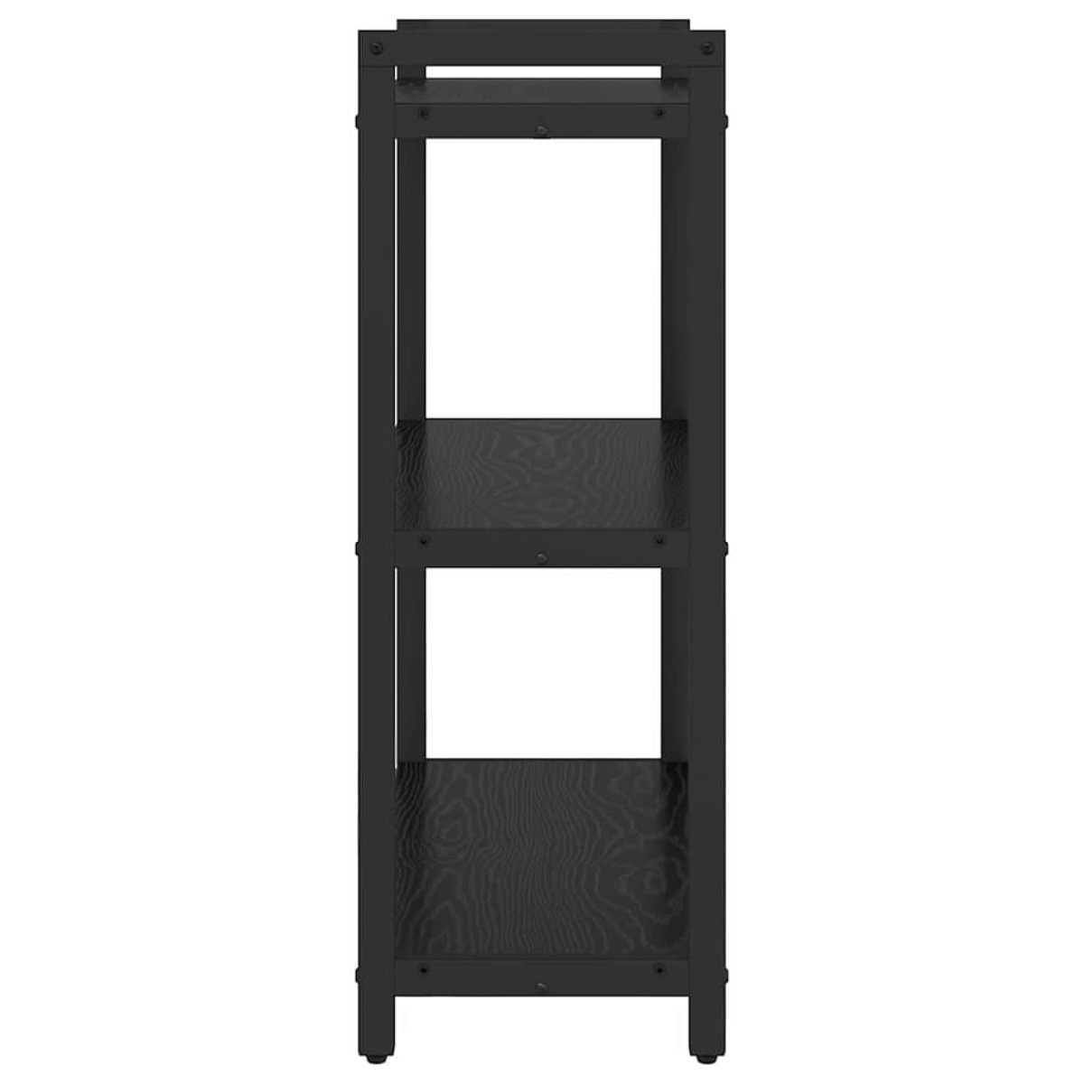 vidaXL Ράφι Βιβλίων 60 x 30 x 85 cm Επεξεργασμένο Ξύλο Μαύρη Οξυά