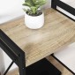 vidaXL Ράφι Βιβλίων 60 x 30 x 85 cm Επεξεργασμένο Ξύλο Δρύς Sonoma