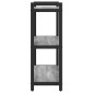 vidaXL Ράφι Βιβλίων 60 x 30 x 85 cm Επεξεργασμένο Ξύλο Γκρι sonoma