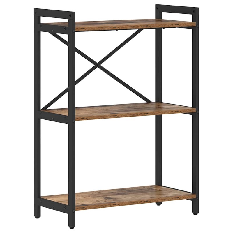 vidaXL Ράφι Βιβλίων 60 x 30 x 85 cm Επεξεργασμένο Ξύλο Παλαιό ξύλο