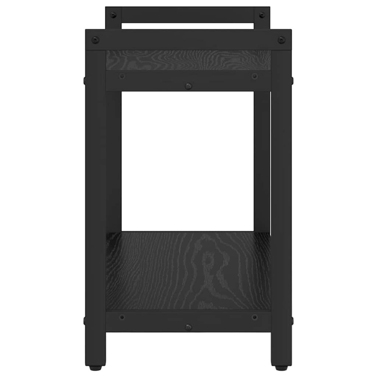vidaXL Ράφι Βιβλίων 60 x 30 x 50 εκ. Επεξεργασμένο Ξύλο Μαύρη Οξυά