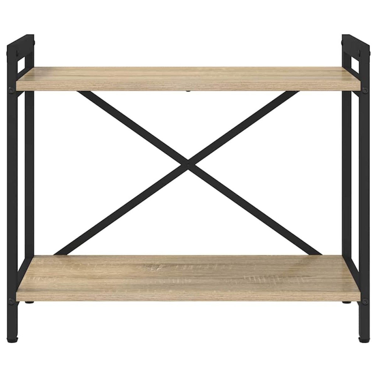 vidaXL Ράφι Βιβλίων 60 x 30 x 50 εκ. Επεξεργασμένο Ξύλο Δρύς Sonoma