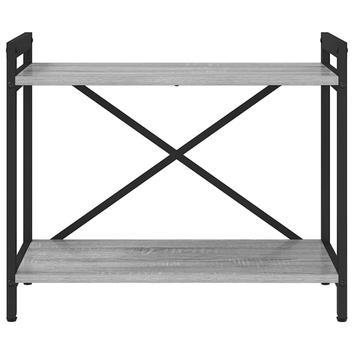 vidaXL Ράφι Βιβλίων 60 x 30 x 50 εκ. Επεξεργασμένο Ξύλο Γκρι sonoma