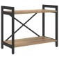 vidaXL Ράφι Βιβλίων 60 x 30 x 50 εκ. Επεξεργασμένο Ξύλο Artisan Oak