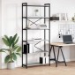 vidaXL Ράφι Βιβλίων 80 x 30 x 189,5 εκ Επεξεργασμένο Ξύλο Γκρι sonoma
