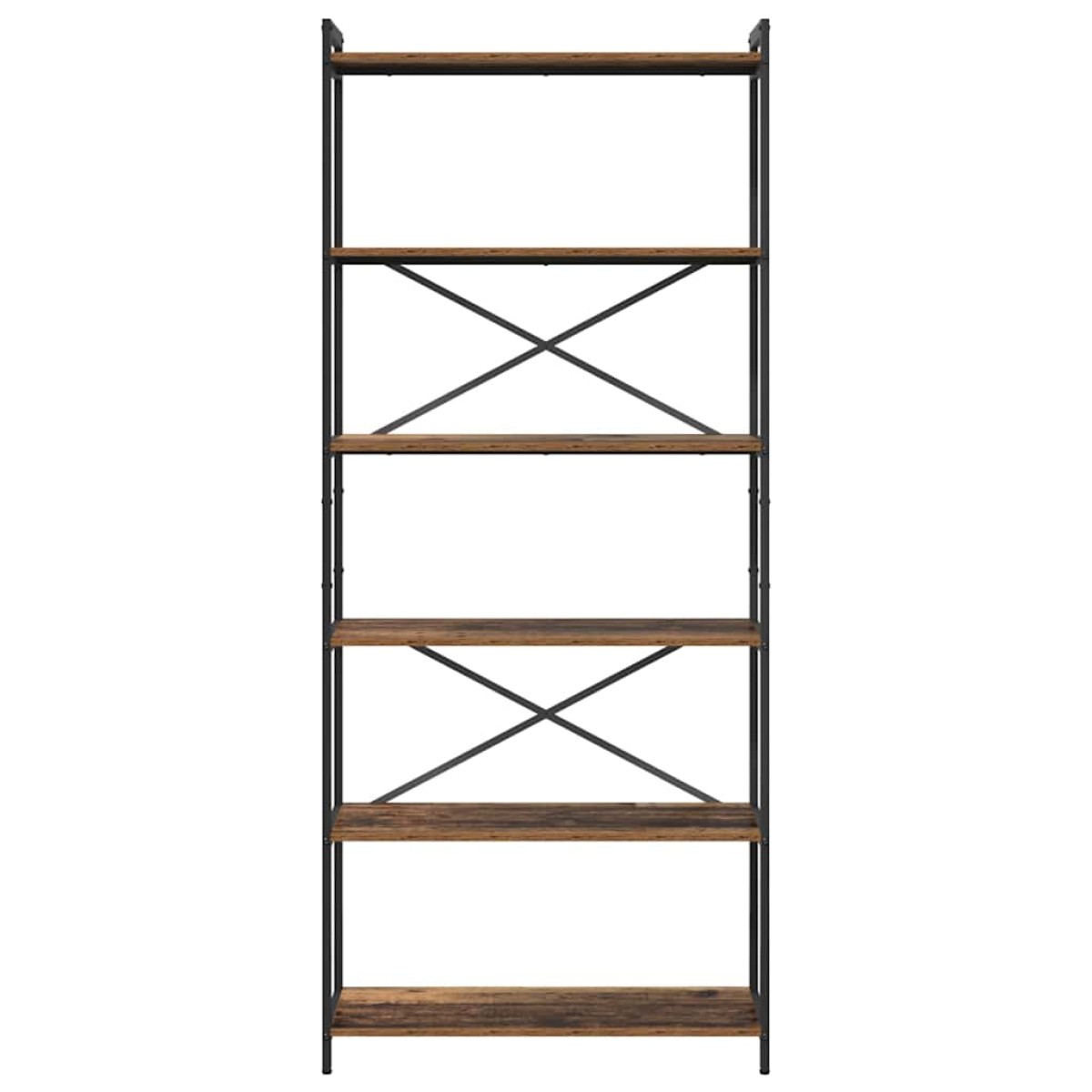 vidaXL Ράφι Βιβλίων 80 x 30 x 189,5 εκ Επεξεργασμένο Ξύλο Παλαιό ξύλο