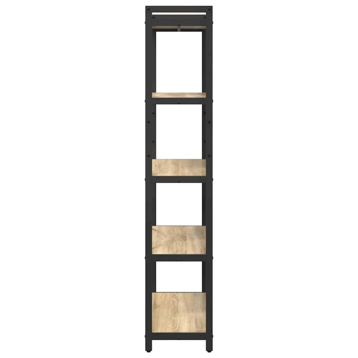 vidaXL Ράφι Βιβλίων 80 x 30 x 155 εκ Επεξεργασμένο Ξύλο Δρύς Sonoma