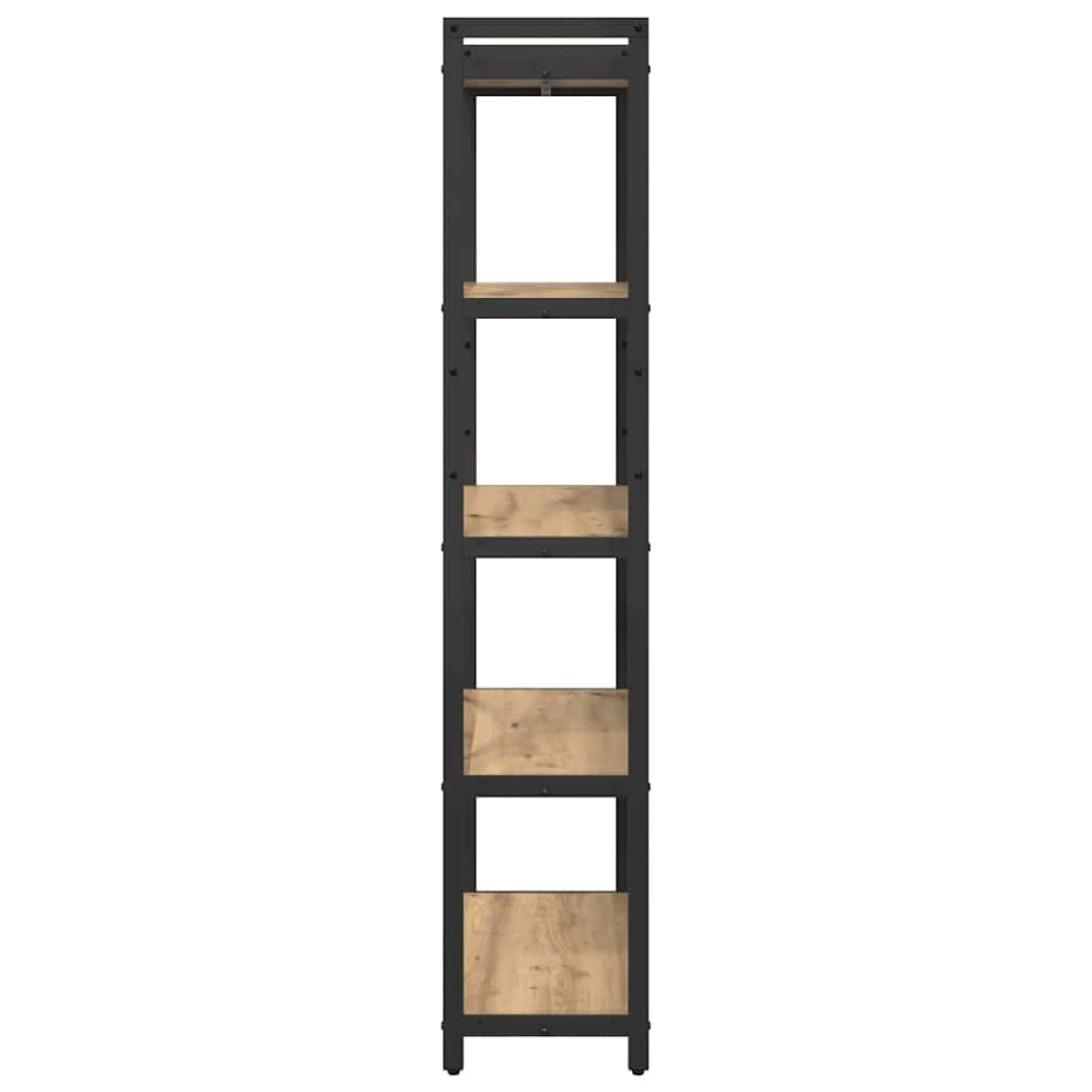 vidaXL Ράφι Βιβλίων 80 x 30 x 155 εκ Επεξεργασμένο Ξύλο Artisan Oak