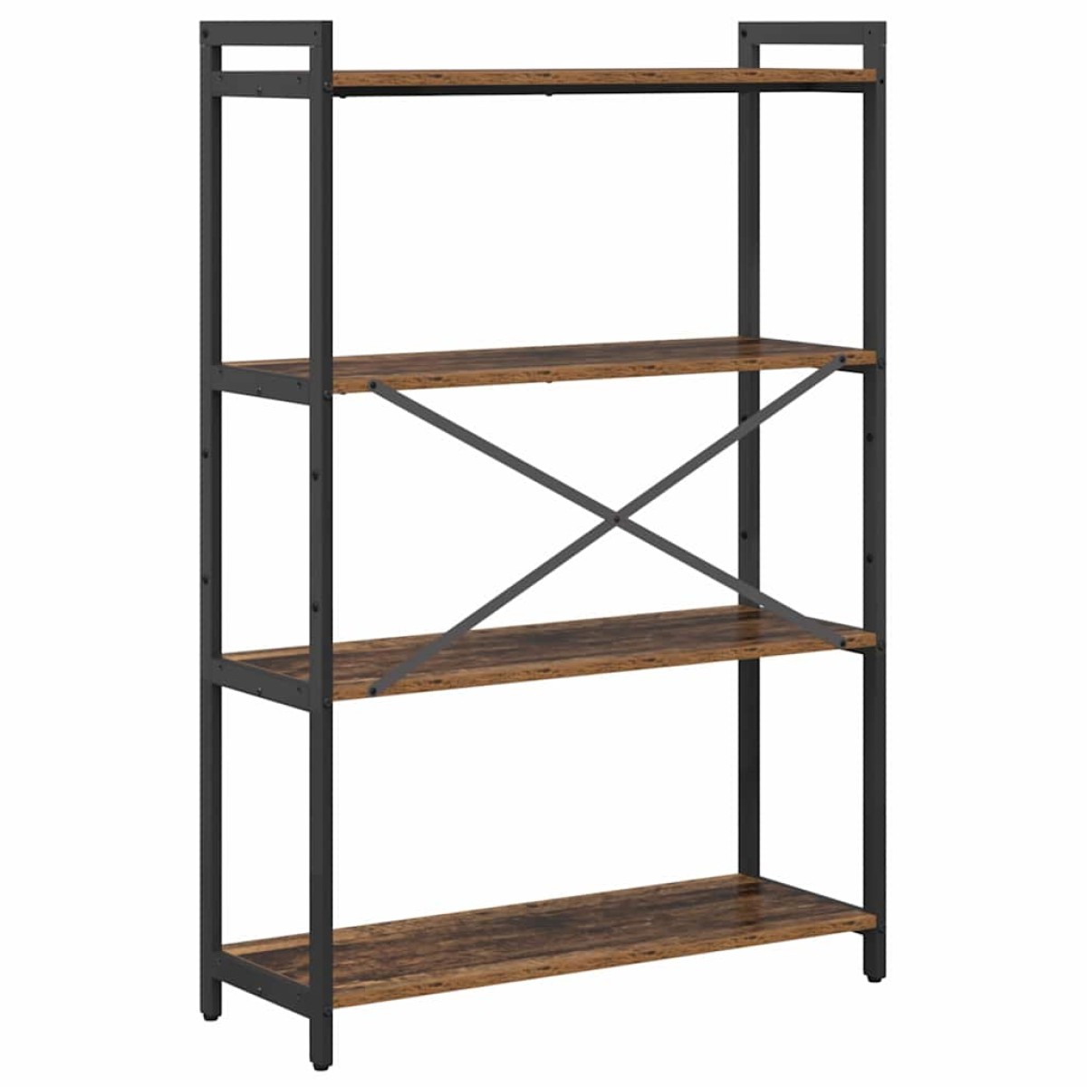 vidaXL Ράφι Βιβλίων 80 x 30 x 120 εκ Επεξεργασμένο Ξύλο Παλαιό ξύλο