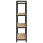 vidaXL Ράφι Βιβλίων 80 x 30 x 120 εκ Επεξεργασμένο Ξύλο Artisan Oak