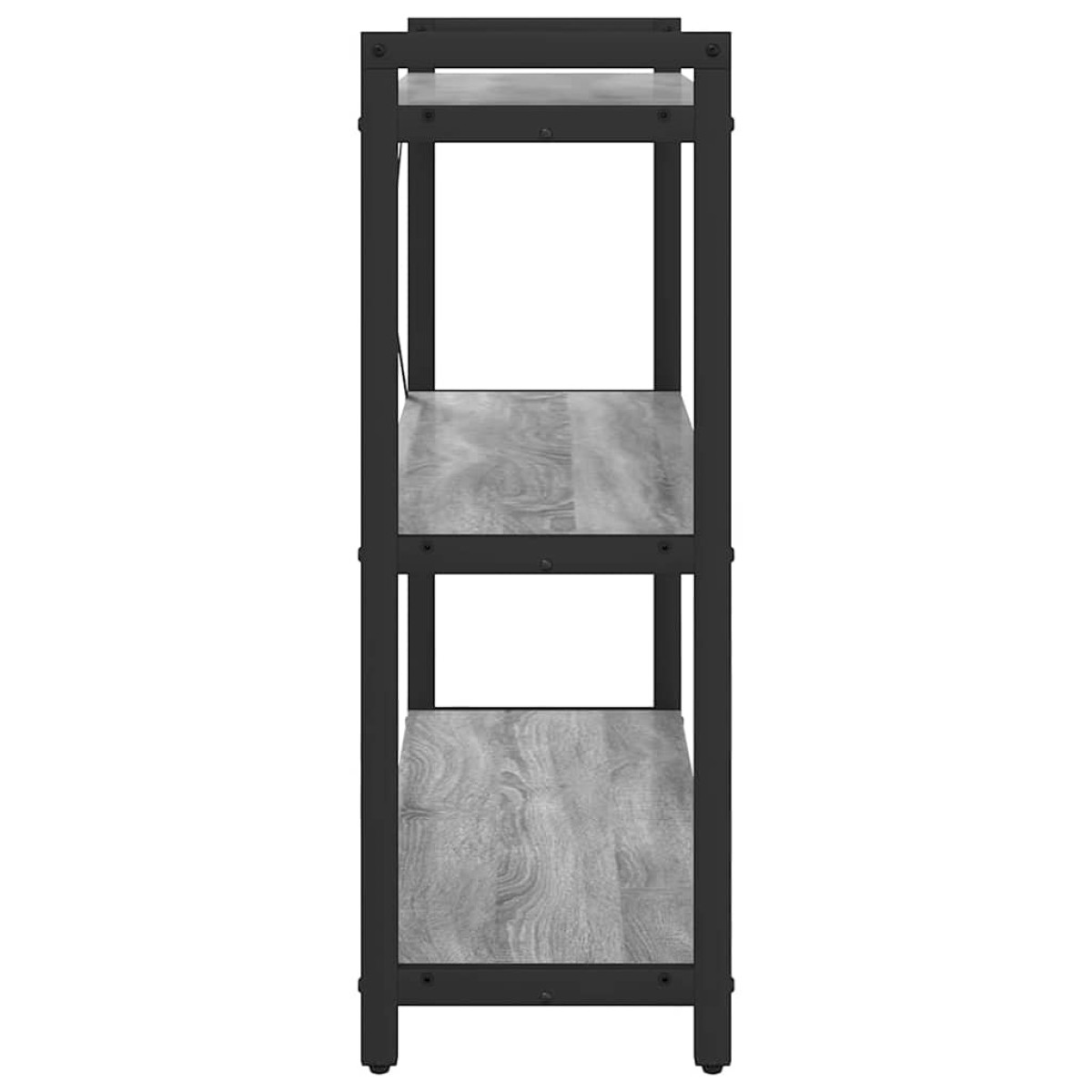 vidaXL Ράφι Βιβλίων 80 x 30 x 85 cm Επεξεργασμένο Ξύλο Γκρι sonoma