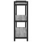 vidaXL Ράφι Βιβλίων 80 x 30 x 85 cm Επεξεργασμένο Ξύλο Γκρι sonoma