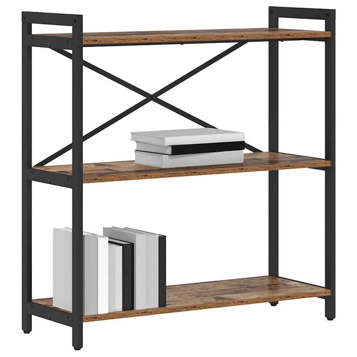 vidaXL Ράφι Βιβλίων 80 x 30 x 85 cm Επεξεργασμένο Ξύλο Παλαιό ξύλο