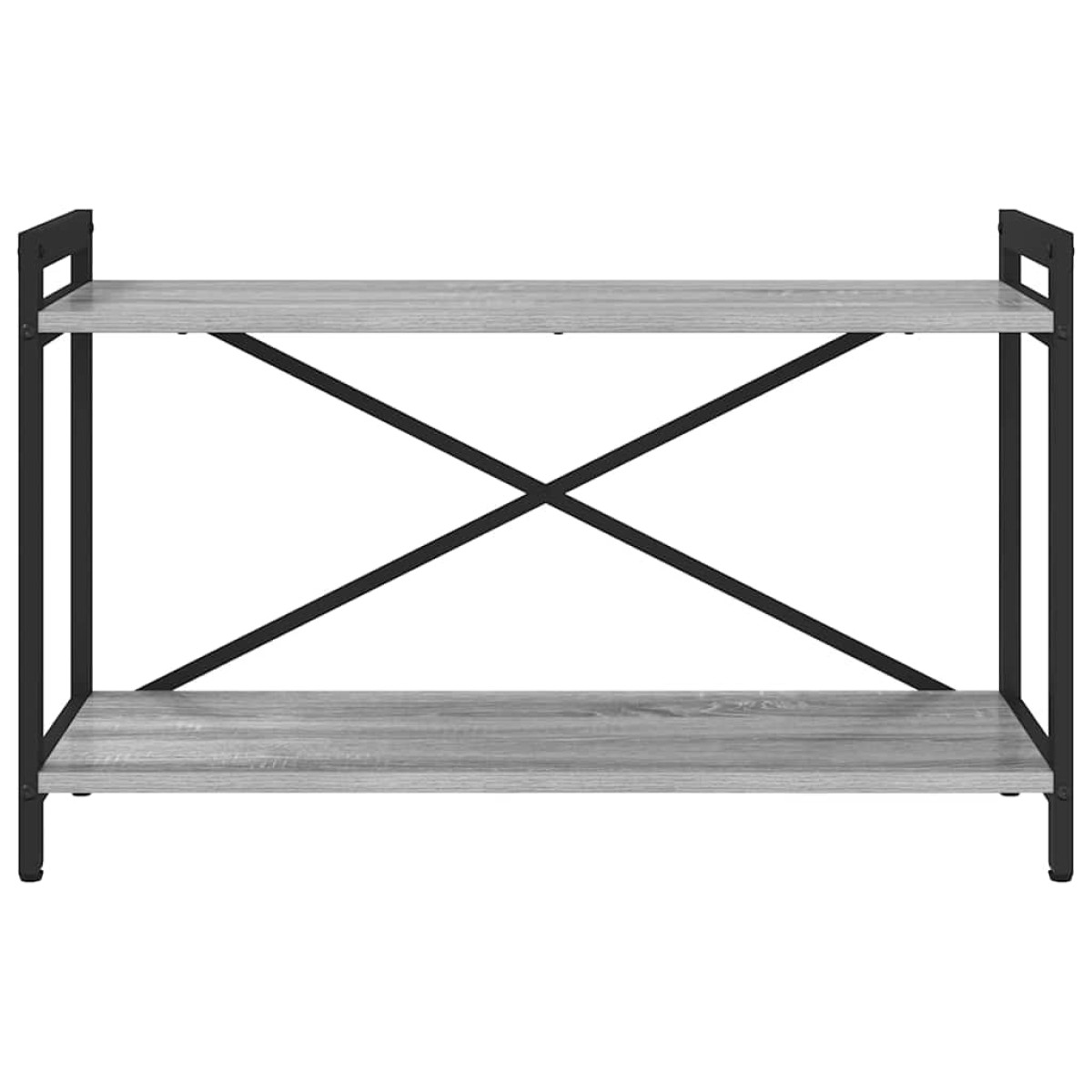 vidaXL Ράφι Βιβλίων 80 x 30 x 50 εκ Επεξεργασμένο Ξύλο Γκρι sonoma