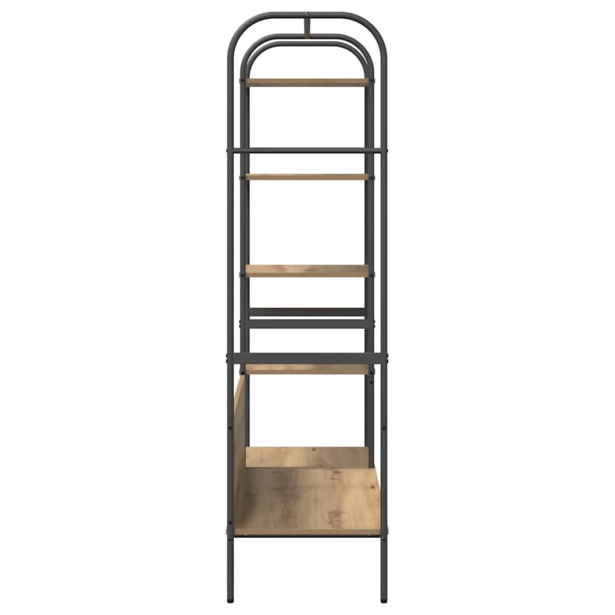 vidaXL Ράφι Ρούχων Μπεζ 120 x 44 x 160 εκ Επεξεργασμένο Ξύλο