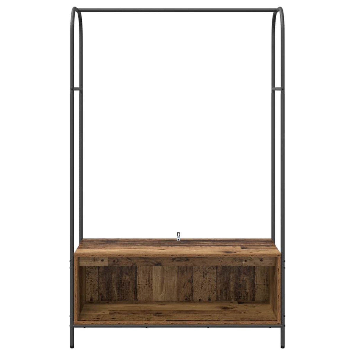 vidaXL Ράφι Ρούχων Καφέ δρυς 100 x 44 x 160 εκ Επεξεργασμένο Ξύλο