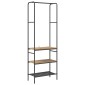 vidaXL Ράφι Ρούχων Artisan Oak 60 x 30 x 171 εκ Επεξεργασμένο Ξύλο