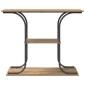 vidaXL Τραπέζι κονσόλας με ράφι Artisan Oak 101 x 35 x 80,5 εκ