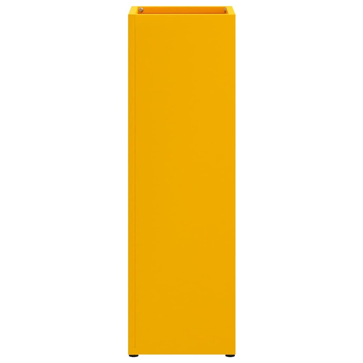 vidaXL Βάση ομπρέλας βροχής Μουσταρδί 15,5 x 15,5 x 49 εκ Ατσάλι