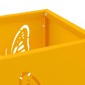 vidaXL Βάση ομπρέλας βροχής Μουσταρδί 15,5 x 15,5 x 49 εκ Ατσάλι