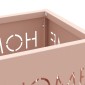 vidaXL Βάση ομπρέλας βροχής Ροζ 15,5 x 15,5 x 49 εκ Ατσάλι