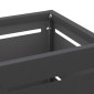 vidaXL Βάση ομπρέλας βροχής Μαύρο 15,5 x 15,5 x 49 εκ Ατσάλι