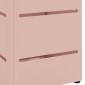 vidaXL Βάση ομπρέλας βροχής Ροζ 15,5 x 15,5 x 49 εκ Ατσάλι