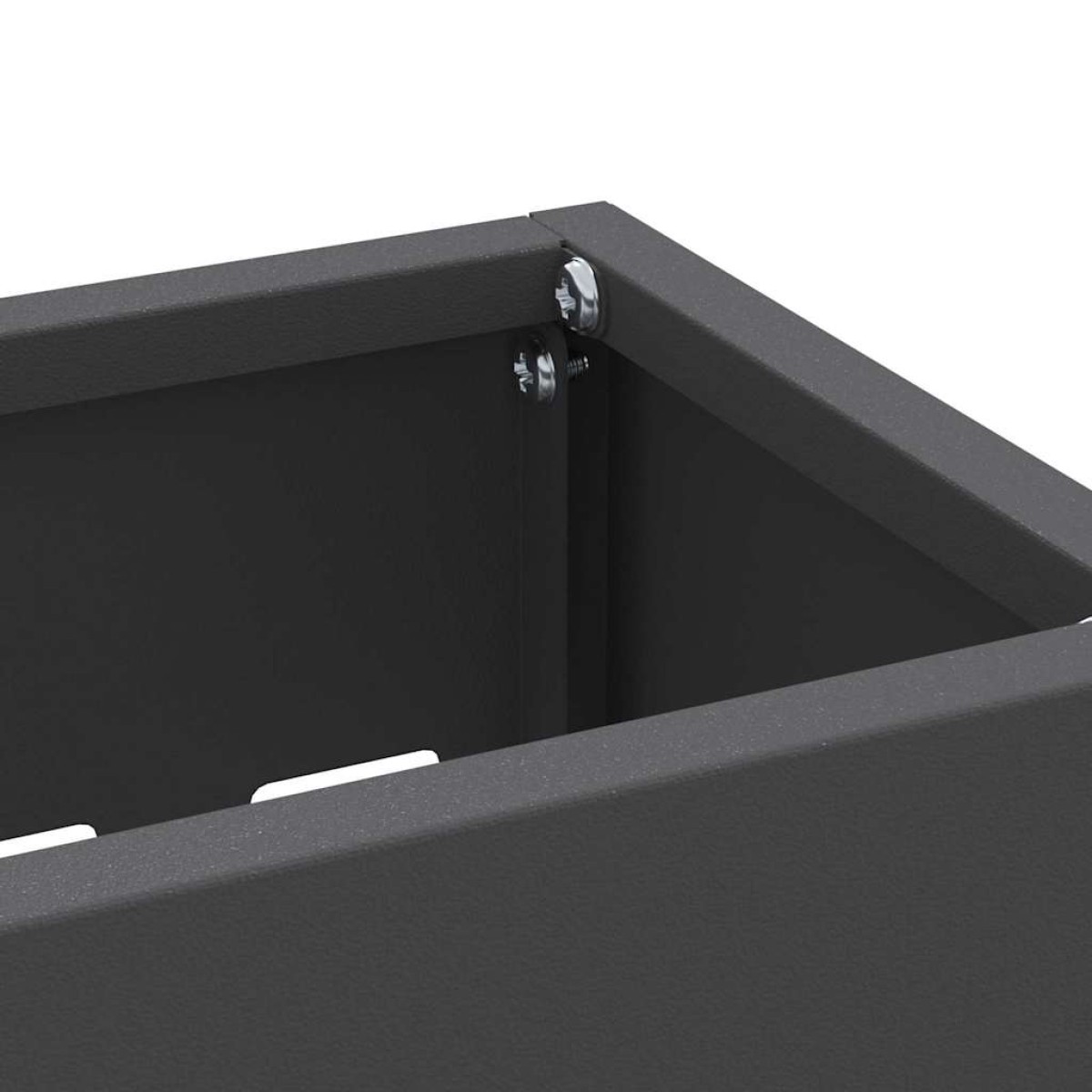 vidaXL Βάση ομπρέλας βροχής Μαύρο 28 x 12 x 41 εκ Ατσάλι