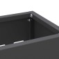 vidaXL Βάση ομπρέλας βροχής Μαύρο 28 x 12 x 41 εκ Ατσάλι