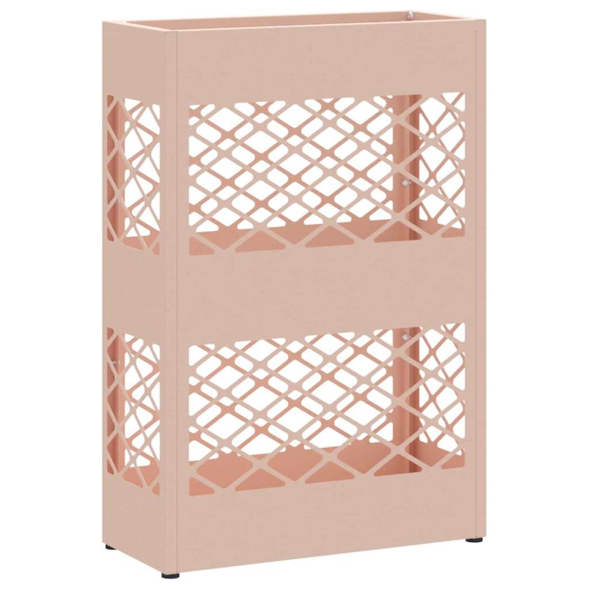 vidaXL Βάση ομπρέλας βροχής Ροζ 28 x 12 x 41 εκ Ατσάλι
