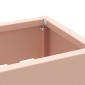 vidaXL Βάση ομπρέλας βροχής Ροζ 28 x 12 x 41 εκ Ατσάλι