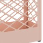 vidaXL Βάση ομπρέλας βροχής Ροζ 28 x 12 x 41 εκ Ατσάλι