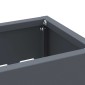 vidaXL Βάση ομπρέλας βροχής Ανθρακί 28 x 12 x 41 εκ Ατσάλι