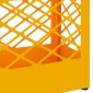 vidaXL Βάση ομπρέλας βροχής Μουσταρδί 28 x 12 x 41 εκ Ατσάλι