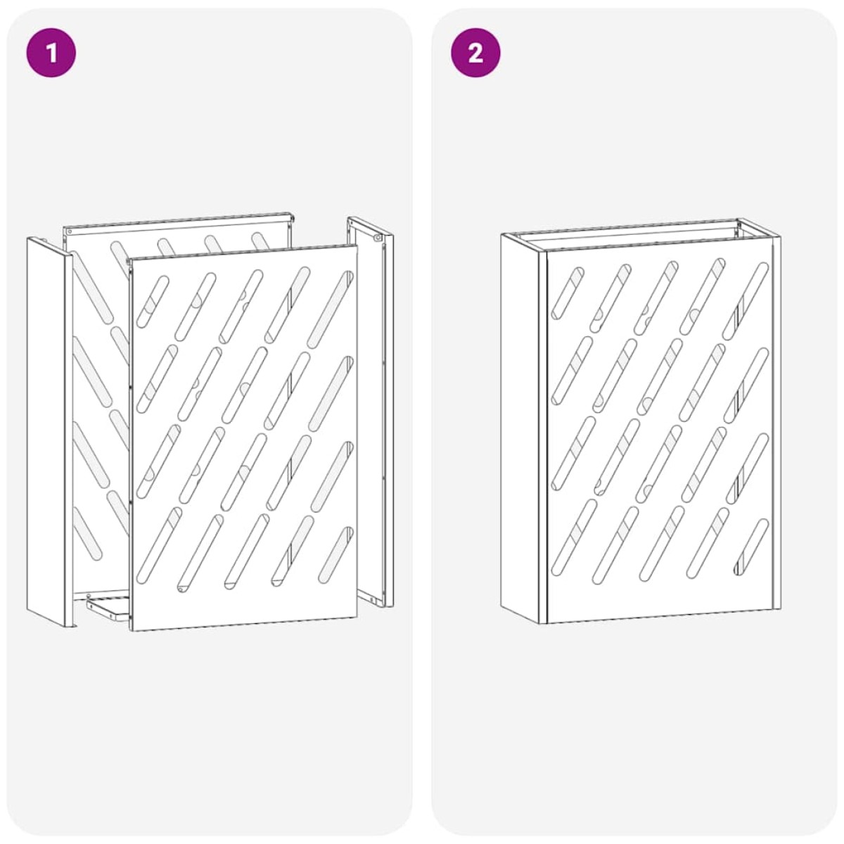 vidaXL Βάση ομπρέλας βροχής Ροζ 28 x 12 x 41 εκ Ατσάλι